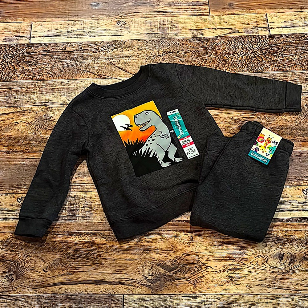 NWT boys sweat outfit🦖